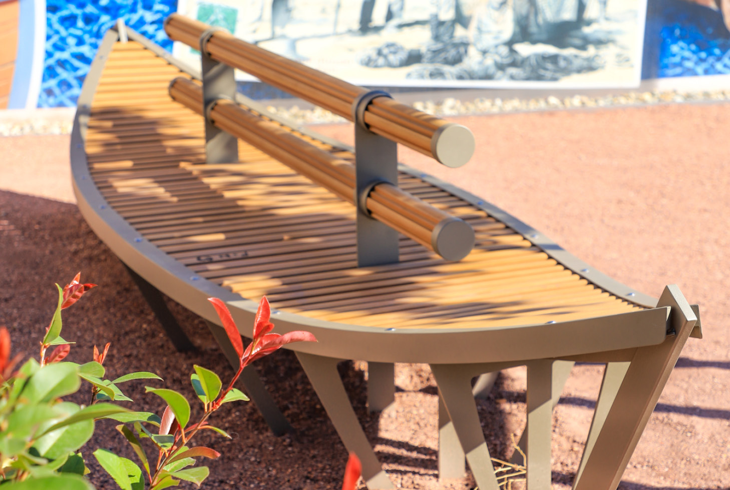 Inauguration du jardin du tinchadou